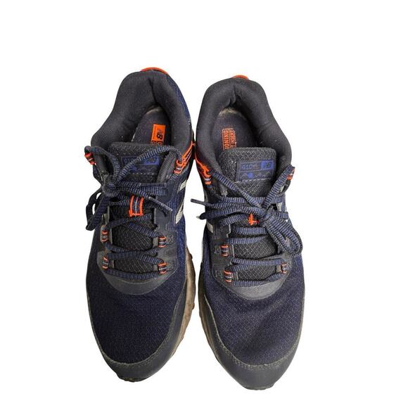 New Balance 410v6 Trail Navy Blue Orange Men Sz 10.5 D Shoes AT Tread Gorpcore - Picture 16 of 16